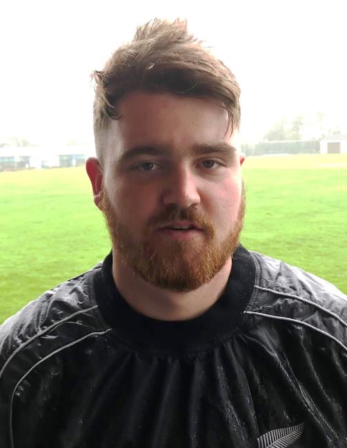 Ben Williams - grabbed the only try for Neyland